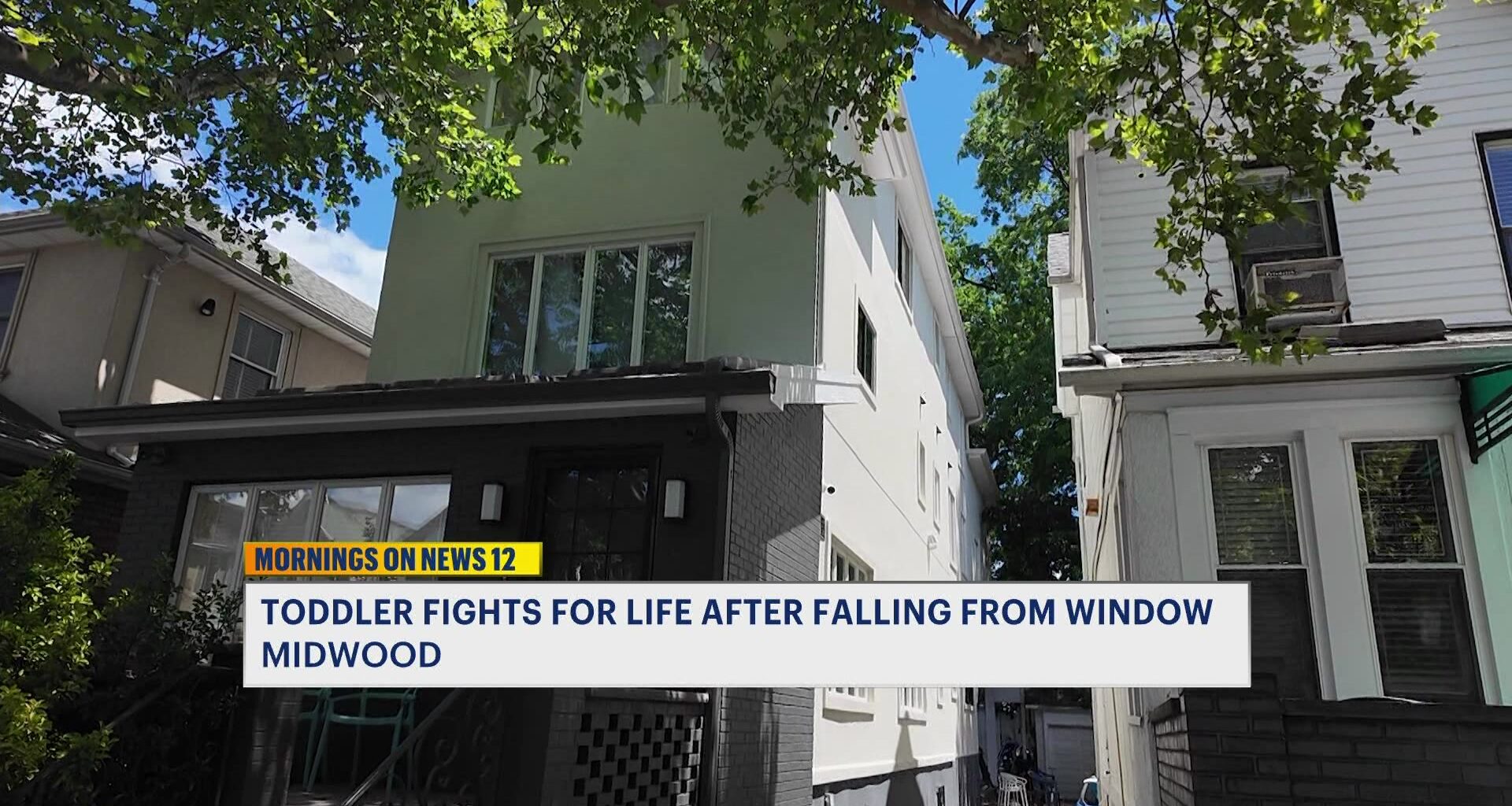 News 12 | Brooklyn | 2 Year Old Girl Remains In Critical Condition After Window Fall In Midwood