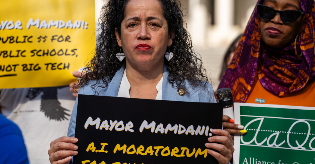 Majority of City Council Members Urge Mamdani to Pause A.I. in Schools