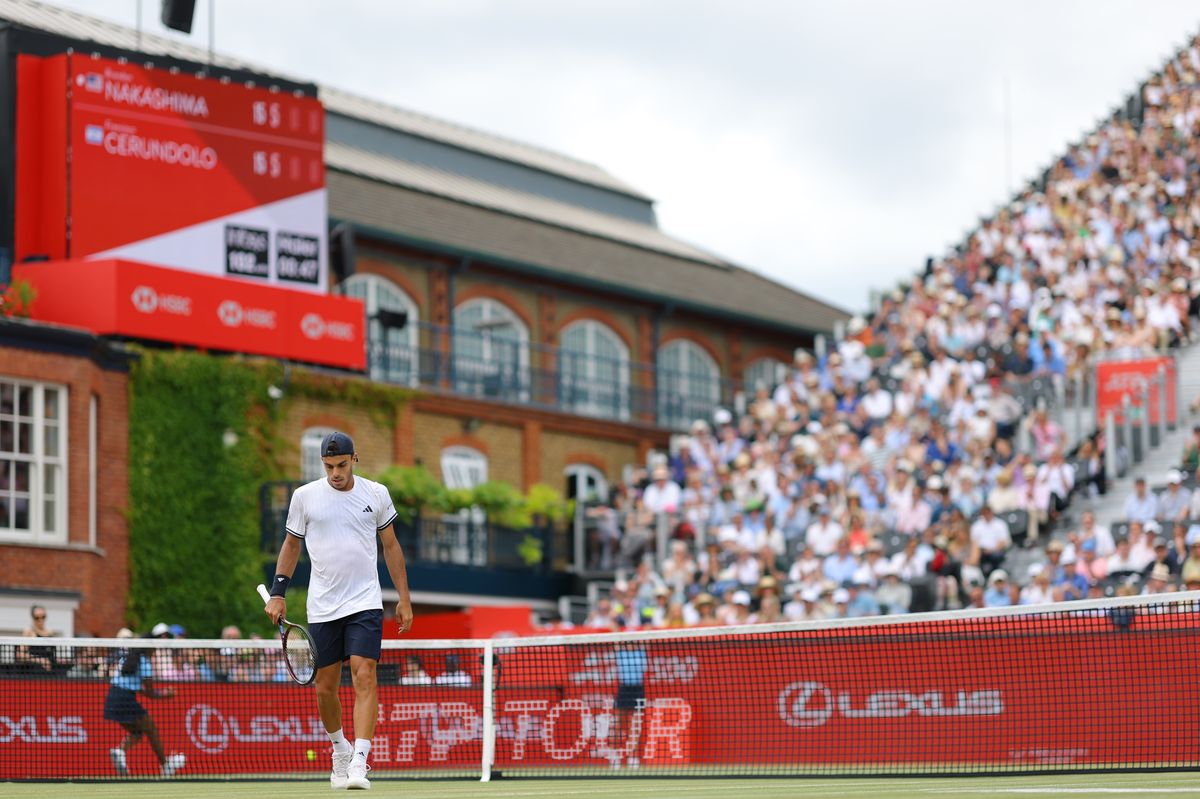 Francisco Cerundolo is in the final of Queen's