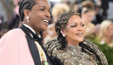 Rihanna, ASAP Rocky joined Knicks fans on NYC street to celebrate comeback