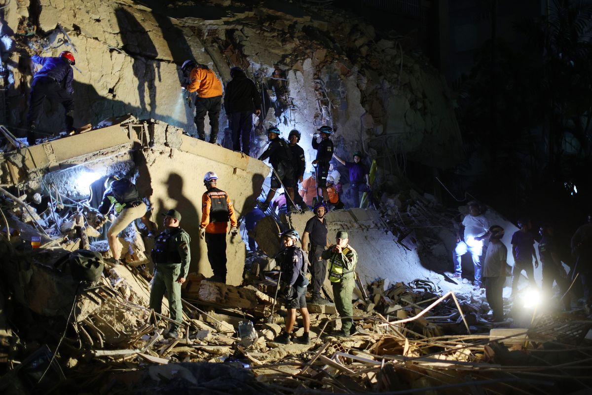 Areas like La Guaira have been deeply affected by the natural disaster, taking down buildings