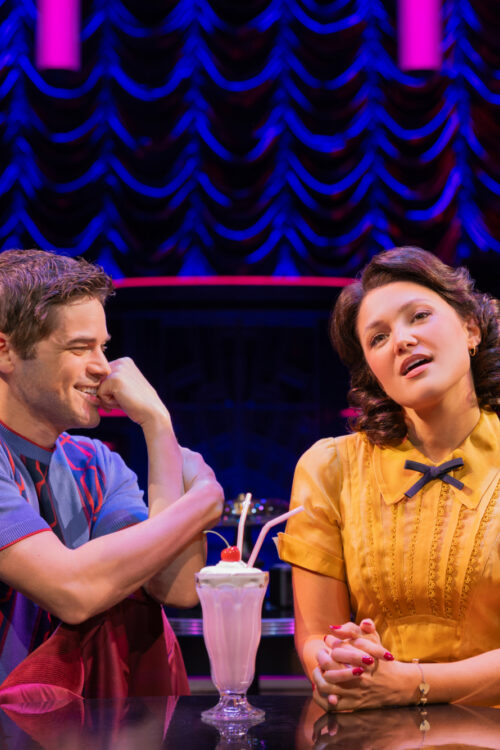 Just In Time Broadway Production Photos 2026 Olivia Holt Jeremy Jordan HR