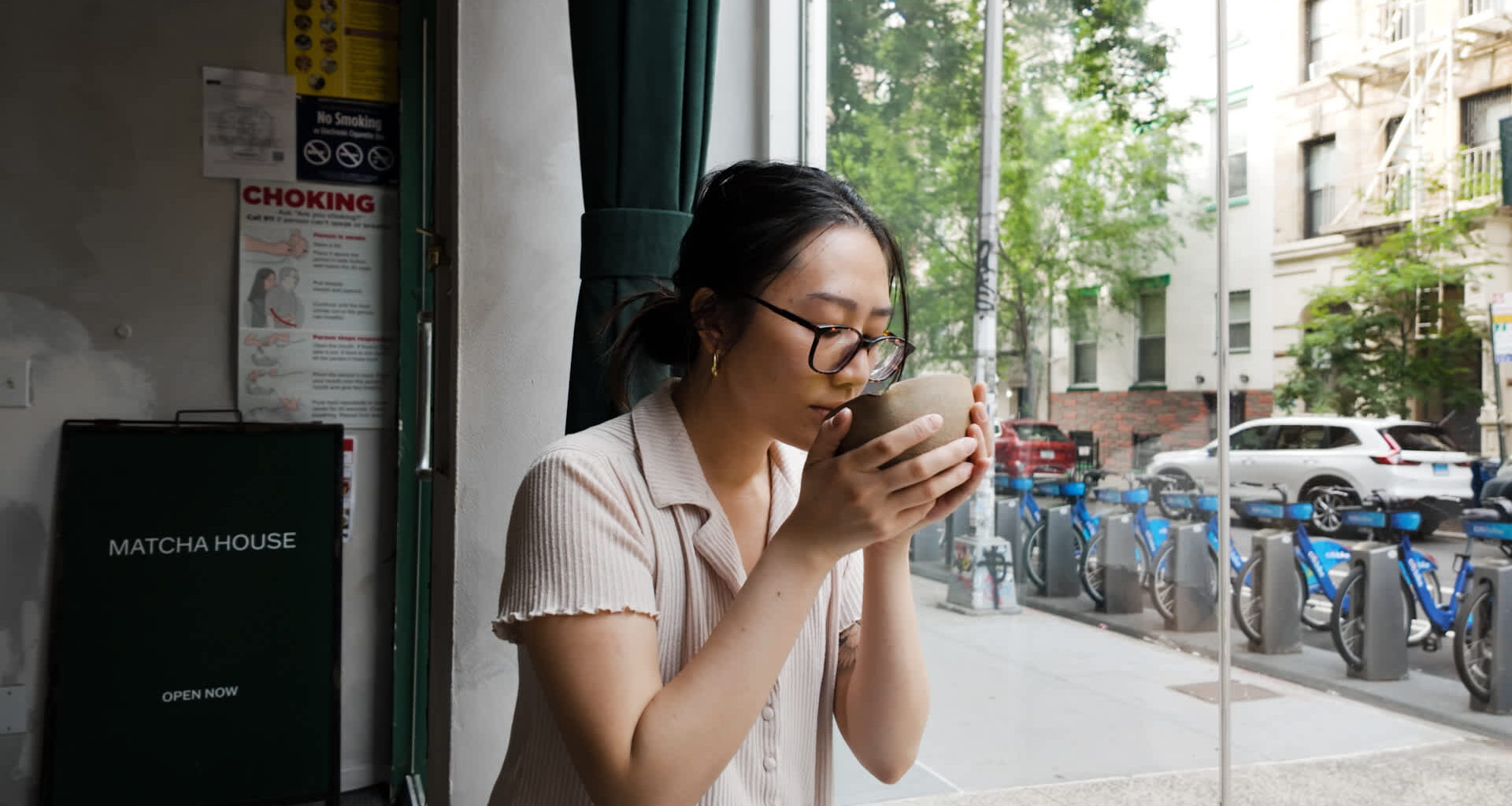 Software engineer quits $250,000 job to open matcha cafe in Manhattan