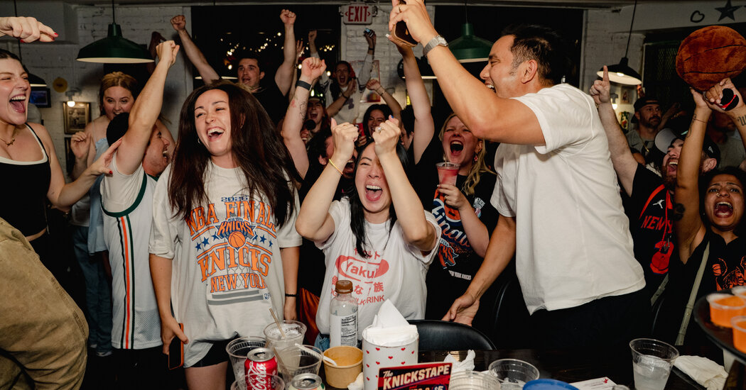 This Is What Joy Looks Like for Knicks Fans
