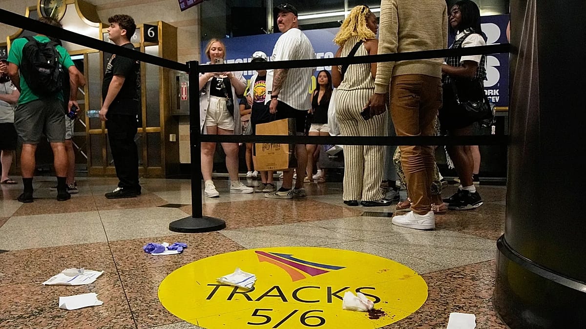 At least six people wounded in stabbing at New York's Penn Station, city's mayor says