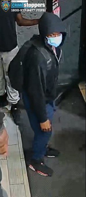 A 17-year-old boy was grazed in the head when a masked gunman fired into a crowd around 9 p.m. Monday at West 124th Street and Malcolm X Boulevard, cops said. 
