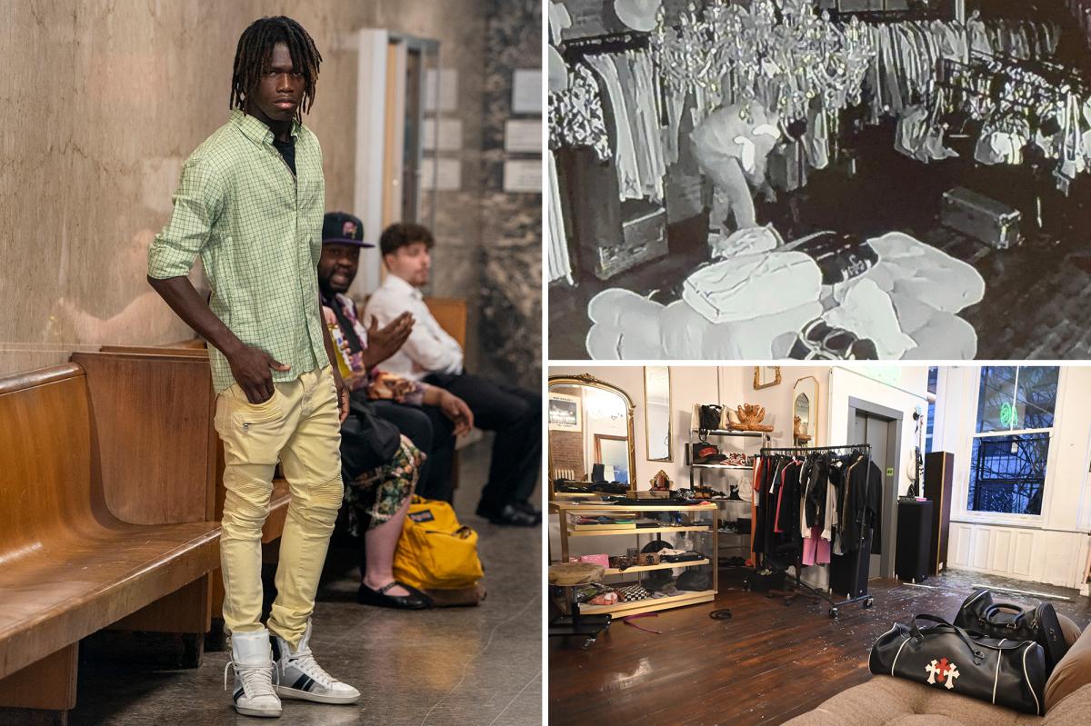 Model allegedly behind $1M NYC designer heist dons $6K outfit while denying charges