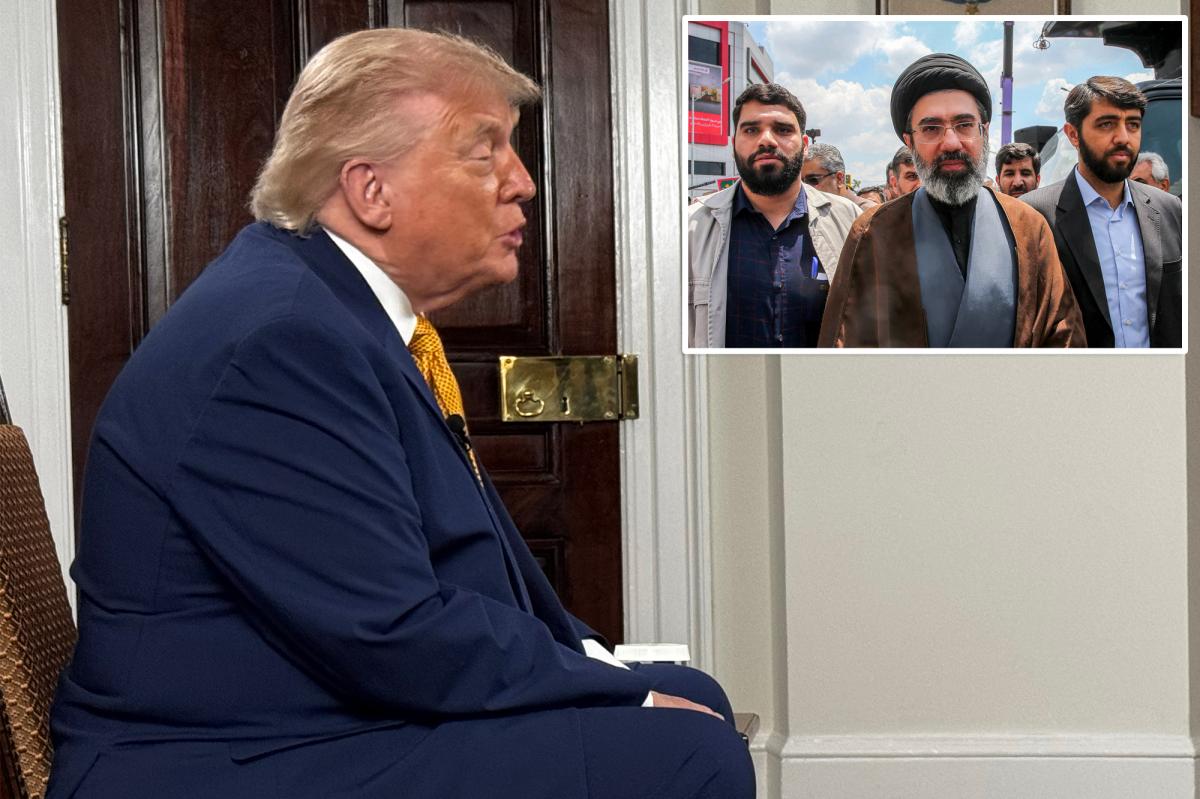 Trump predicts meeting with Iran's probably gay Supreme Leader Mojtaba Khamenei: 'Getting along quite well'