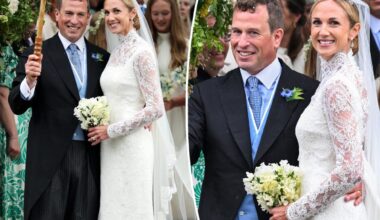 Queen Elizabeth's grandson Peter Phillips marries fiancée Harriet Sperling in fairytale wedding