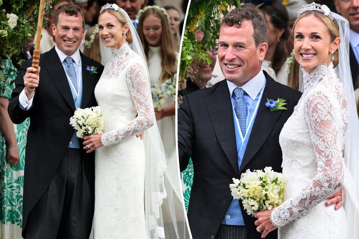 Queen Elizabeth's grandson Peter Phillips marries fiancée Harriet Sperling in fairytale wedding