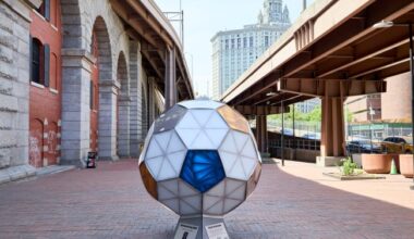 “The Art of the Game” Brings Soccer Balls Art To New York's Public