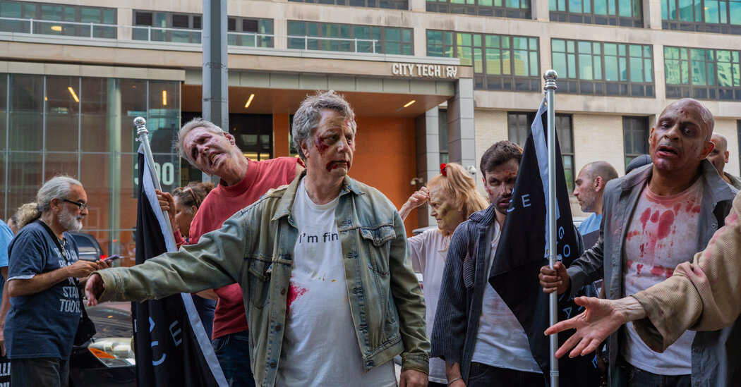 The Casting Call Was for Zombies. The Job Was Actually a Landlord Rally.