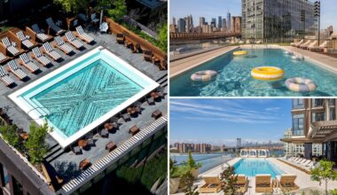 Bigger and better pools are coming to luxury NYC rentals