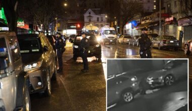 NYPD cop turned 'vigilante' charged after he was caught on video shooting man he thought may have stolen wife's car