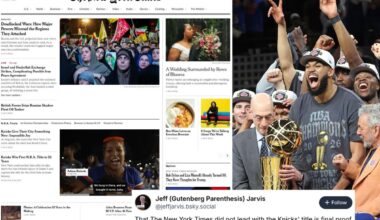 New York Times slammed for demoting Knicks' title on homepage: 'Not a New York newspaper anymore'