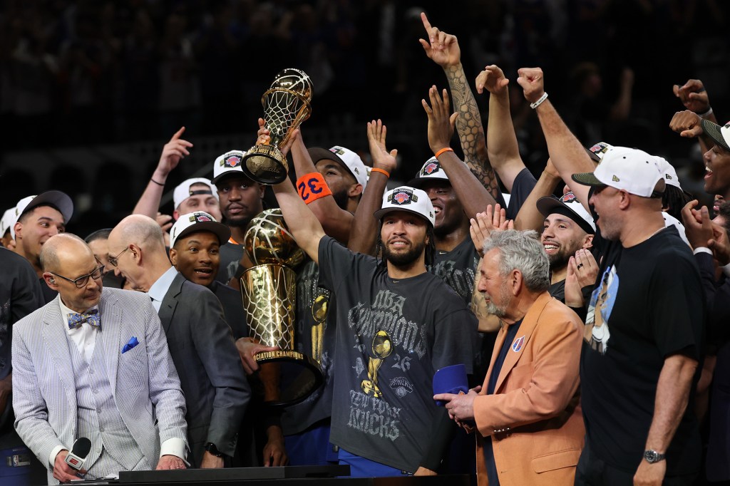 The Knicks ticker tape parade will be in lower Manhattan on Thursday morning.