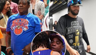 Tracy Morgan proclaims Jalen Brunson 'King of New York'