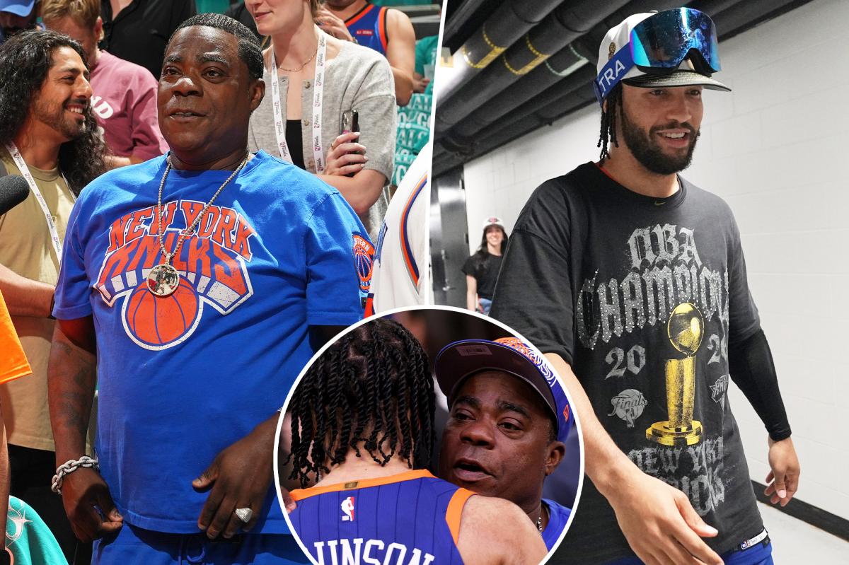 Tracy Morgan proclaims Jalen Brunson 'King of New York'