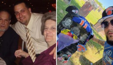Bronx man celebrates Knicks win by visiting his dad's grave