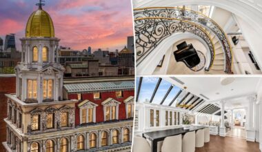NYC domed penthouse heads to auction after 2 years for sale