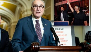 Chuck Schumer, Hakeem Jeffries shrug off Mamdani's NYC socialist sweep -- as 'normie' Dems erupt over 'wackjob' invasion