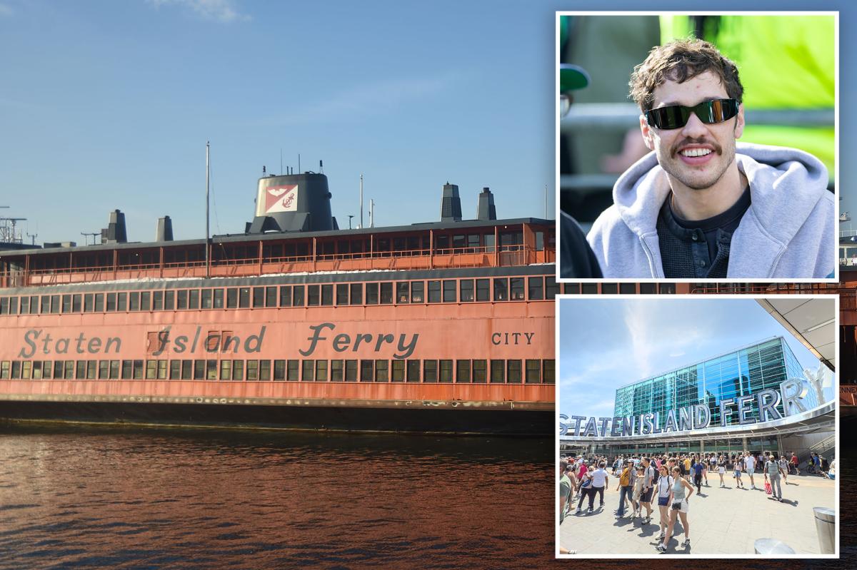 Pete Davidson's ferry will not dock at Manhattan pier for July 4