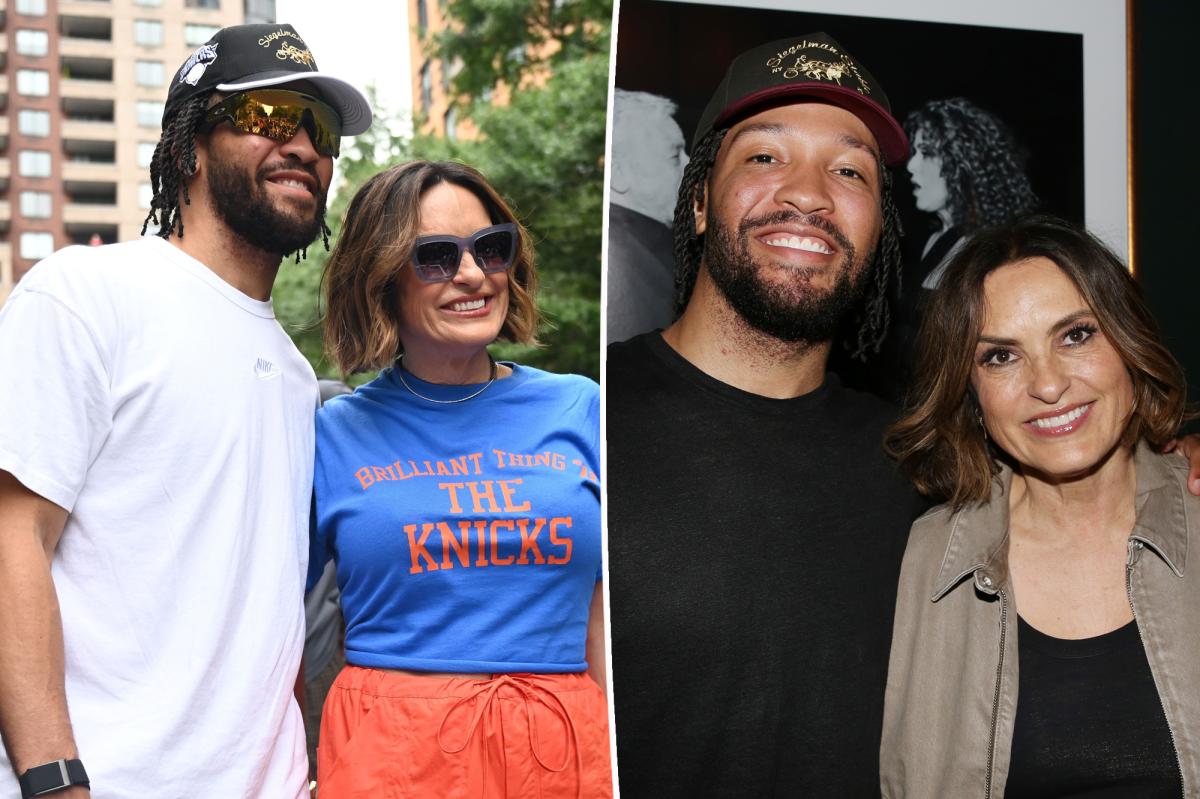 Knicks star Jalen Brunson supports Mariska Hargitay at her Broadway play