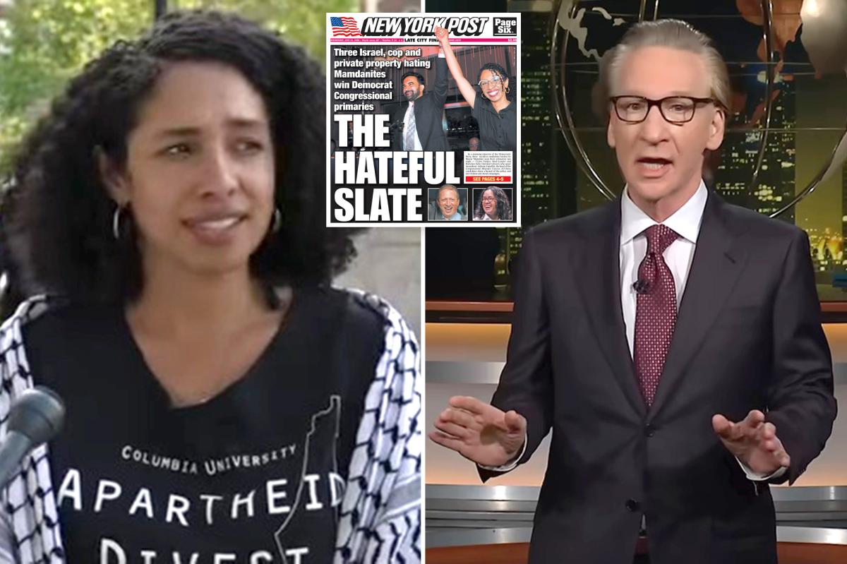 Bill Maher savages NYC House candidate Darializa Avila Chevalier as 'patient zero' of the 'woke mind virus'