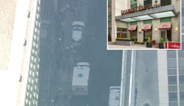 Bear spray unleashed at NYC hotel, injuring 8, during fight between NYC Pride revelers