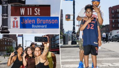 NYC honors Knicks with temporary street signs – but don't expect them to last long