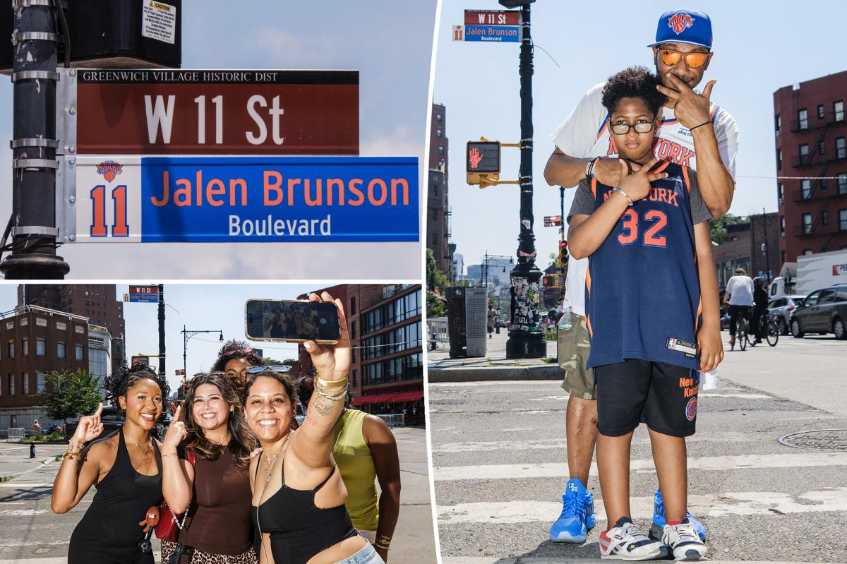 NYC honors Knicks with temporary street signs – but don't expect them to last long