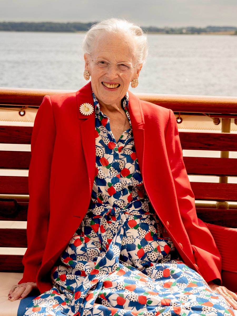 Queen Margrethe is all smiles during sentimental outing aboard the Dannebrog after Crown Prince Christian's touching gesture