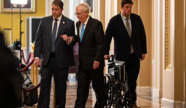 Mitch McConnell Is Hospitalized, His Spokesman Says