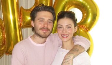 Brooklyn Beckham has heated reaction to wife Nicola Peltz's sizzling naked photo