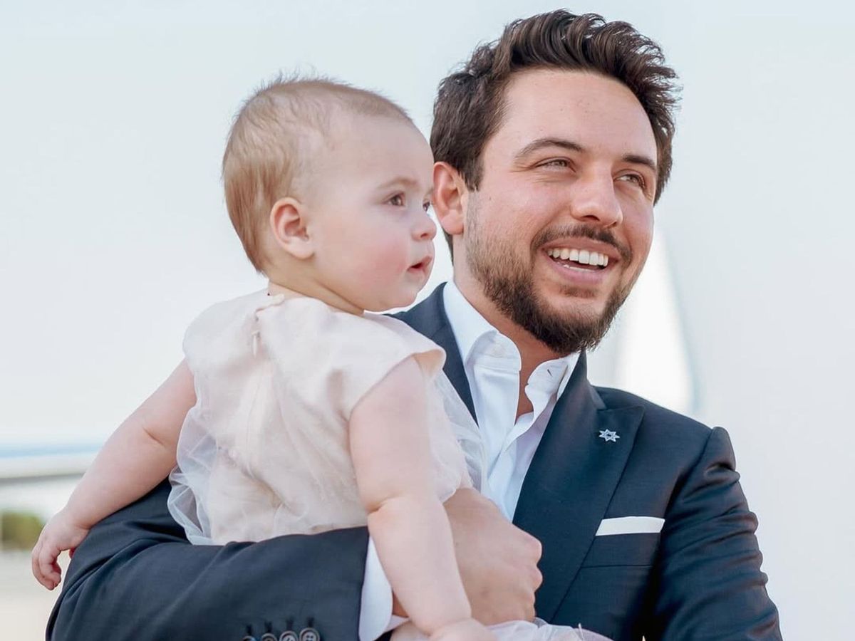 Crown Prince Hussein's Heartwarming Birthday Message to Daughter Iman on Her First Birthday