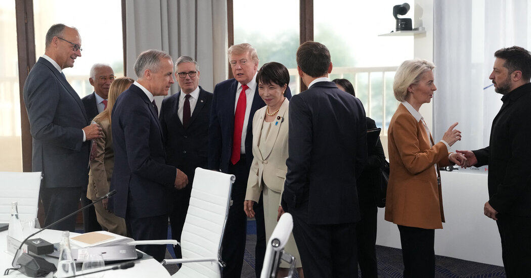 Who Are the Leaders at the G7 Summit in France?