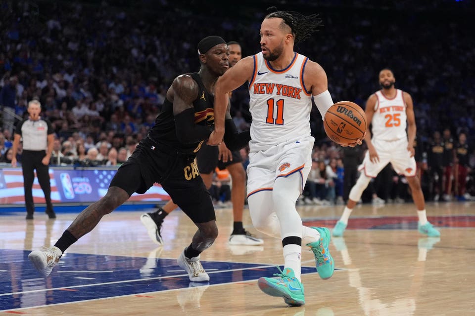 Cavaliers Knicks Basketball