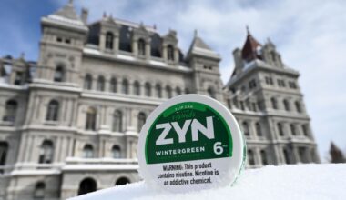 New York budget taxes nicotine pouches at 75%