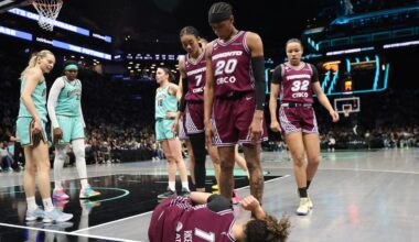 Toronto rookie Kiki Rice limps off late with injury vs New York Liberty, no immediate update