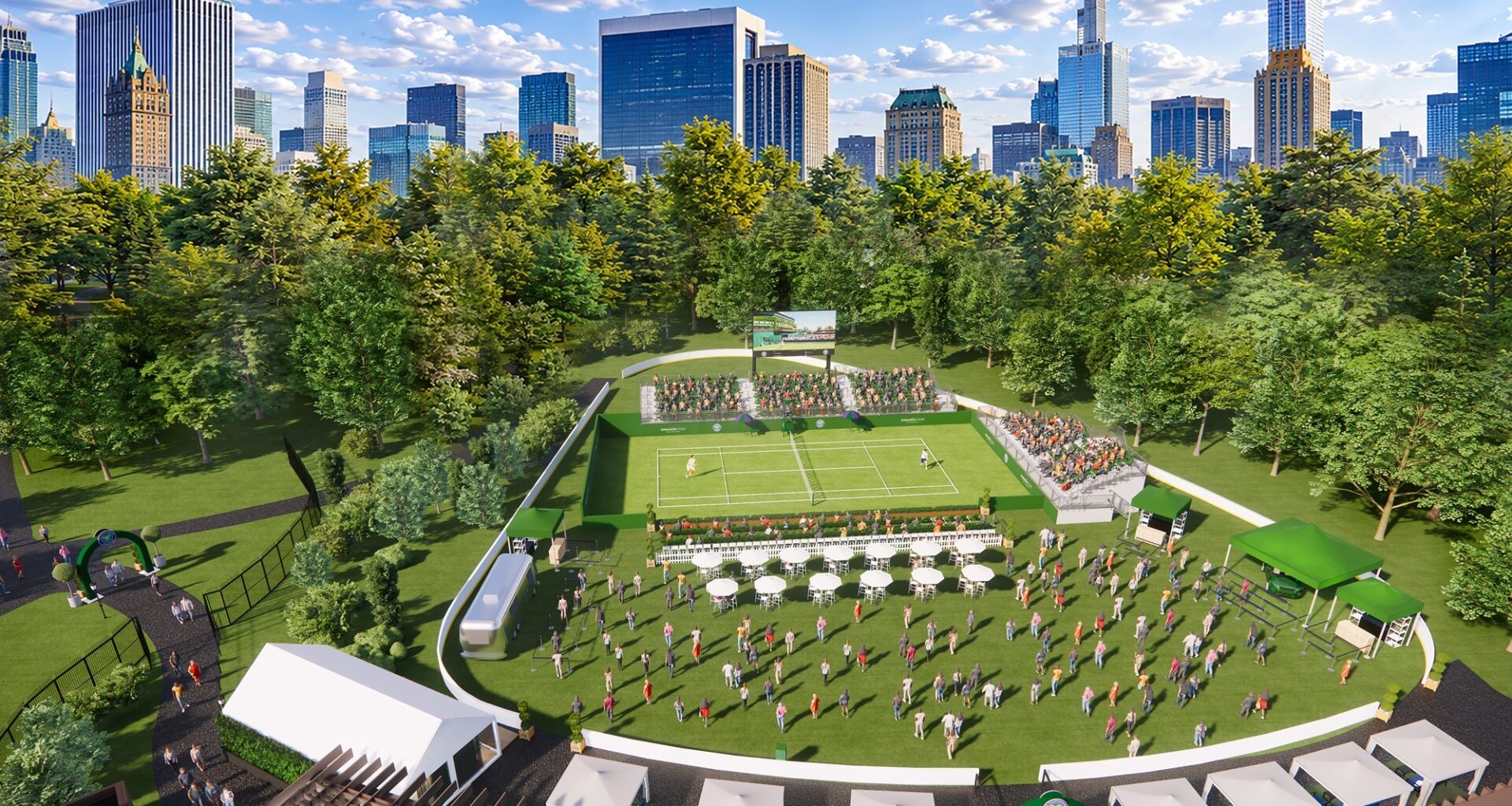 You Can Play Tennis at Wollman Rink in NYC For Free This Summer, Here is How