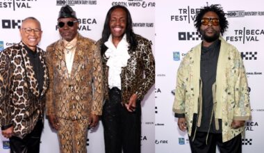 'Say, do you remember' when Earth, Wind & Fire performed at NYC's Tribeca Fest opening night?