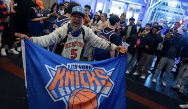 See Video Footage of Knicks Fans Celebrating the Team's Game 1 Final Win Over the Spurs