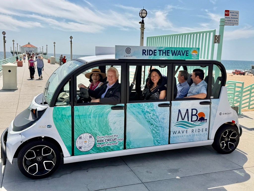 Wave Rider electric shuttle launches in Manhattan Beach – Daily Breeze