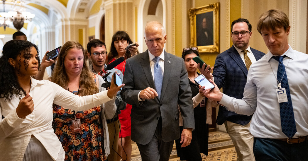 Trump Live Updates: Republicans Defeat First Attempt to Permanently Block Trump's $1.8 Billion Fund
