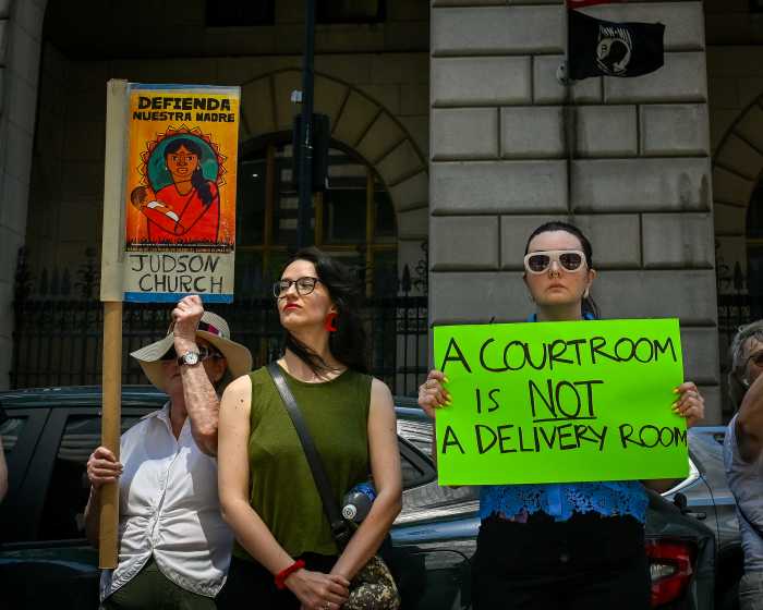 legal advocates courtroom delivery protest