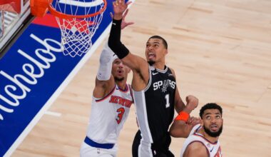Victor Wembanyama carries Spurs to 115-111 win that cuts Knicks’ NBA Finals lead to 2-1