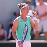 Bouzkova Day 2 Roland Garros