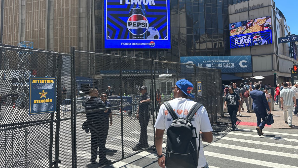 There will be a watch party outside MSG for Game 4, with security – NBC New York
