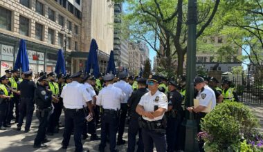 NYPD closing a swath of Midtown around MSG for Trump visit to Knicks game Monday