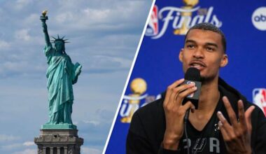 A gift from France: How Victor Wembanyama and the Statue of Liberty mean the same to San Antonio and New York